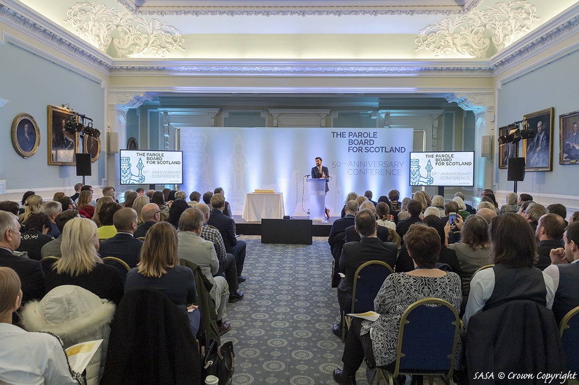 The Parole Board for Scotland 50th Anniversary Conference, Humza Yousaf, Cabinet Secretary of Justice speech to the delegates